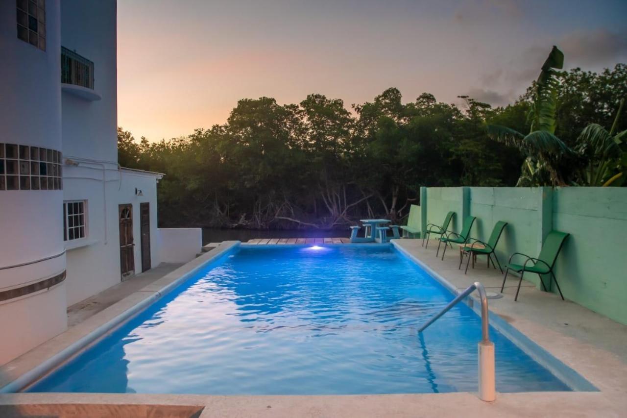 Tranquil Sea View Studio W Infinity Pool Near Airport & Downtown Belize City Exterior photo