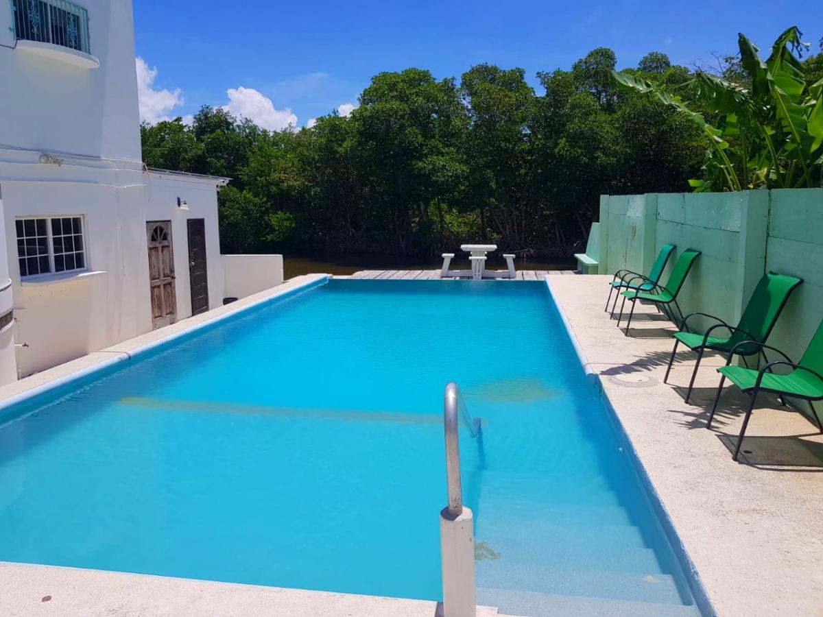 Tranquil Sea View Studio W Infinity Pool Near Airport & Downtown Belize City Exterior photo